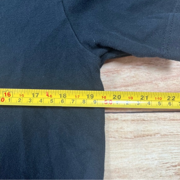 Topo Designs Sunrise Short Sleeve Shirt Black Men’s M Graphic T Organic Cotton - Picture 5 of 7